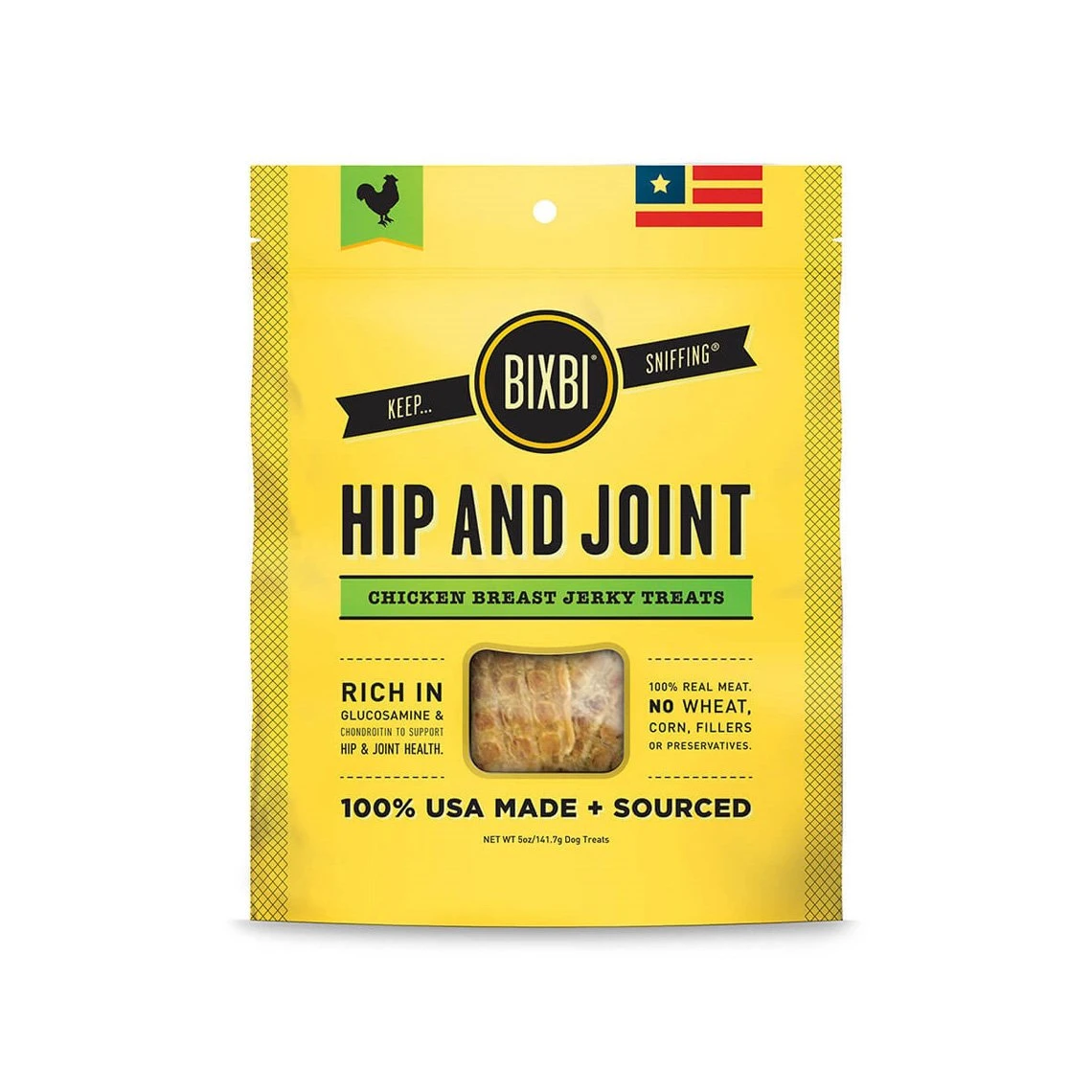 BIXBI Hip And Joint Functional Grain-Free Jerky Dog Treats - Image 2