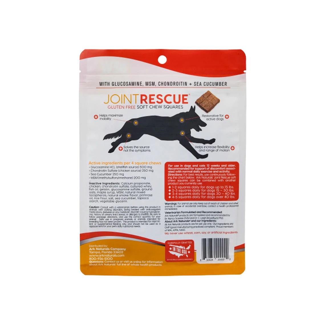 Ark Naturals Sea Mobility Joint Rescue Glucosamine Jerky Dog Treats - Image 6