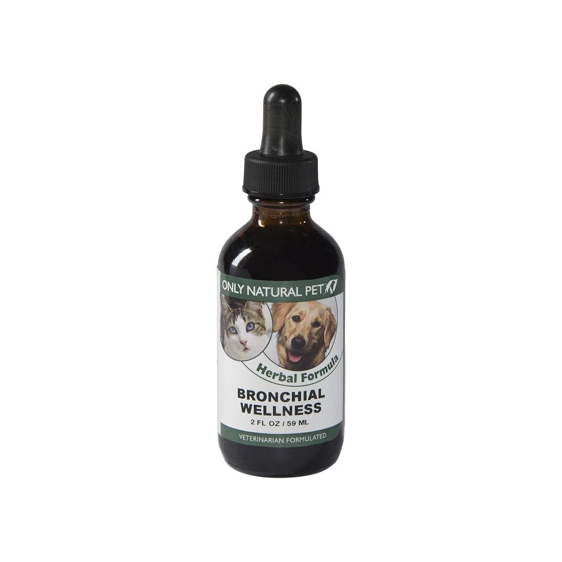 Only Natural Pet Bronchial Wellness Herbal Liquid Formula For Dogs & Cats