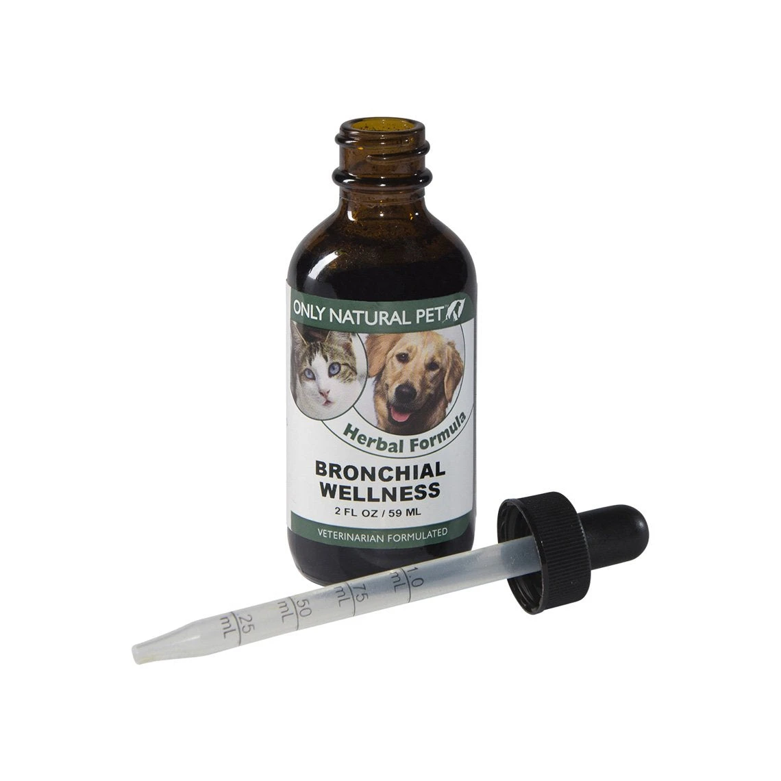 Only Natural Pet Bronchial Wellness Herbal Liquid Formula For Dogs & Cats - Image 3