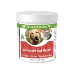 Only Natural Pet Complete Gut Health Complex Probiotics & Digestive Enzymes For Dogs & Cats
