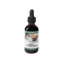 Only Natural Pet Daily Vita-Mineral Herbal Liquid Formula Trace Minerals For Dogs & Cats