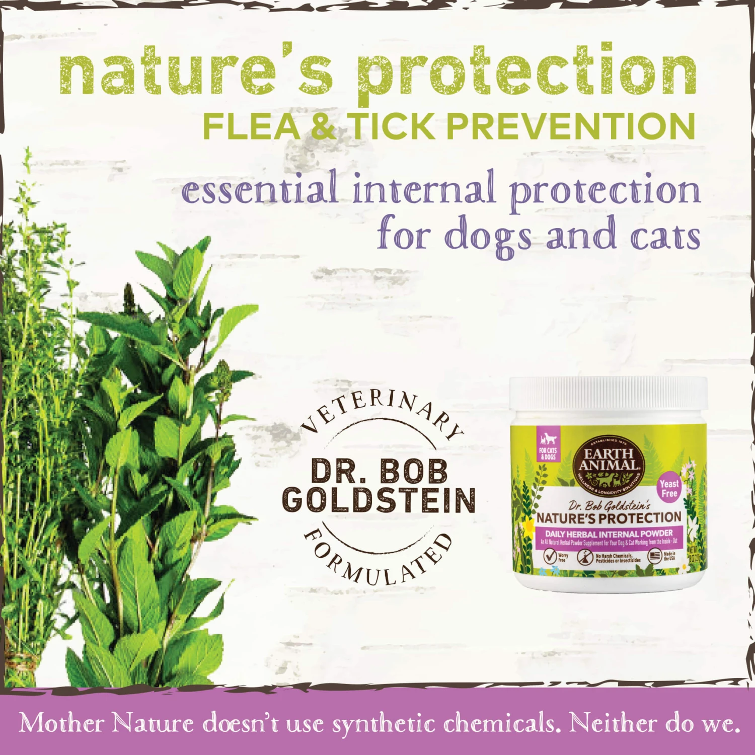 Earth Animal Nature's Protection Daily Herbal Internal Powder For Dogs & Cats - Image 5