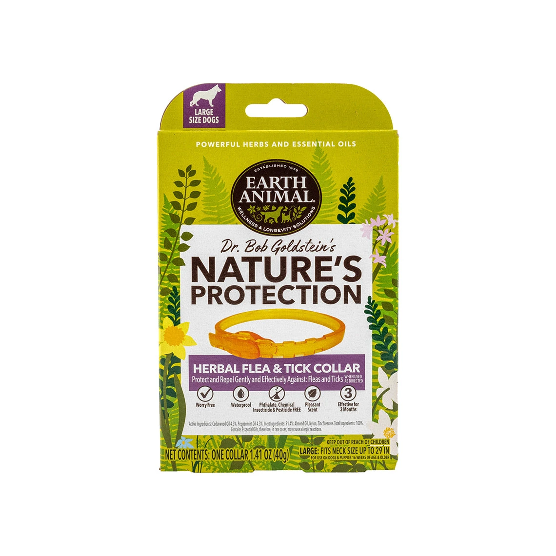 Earth Animal Nature's Protection Flea & Tick Collar For Dogs - Image 11