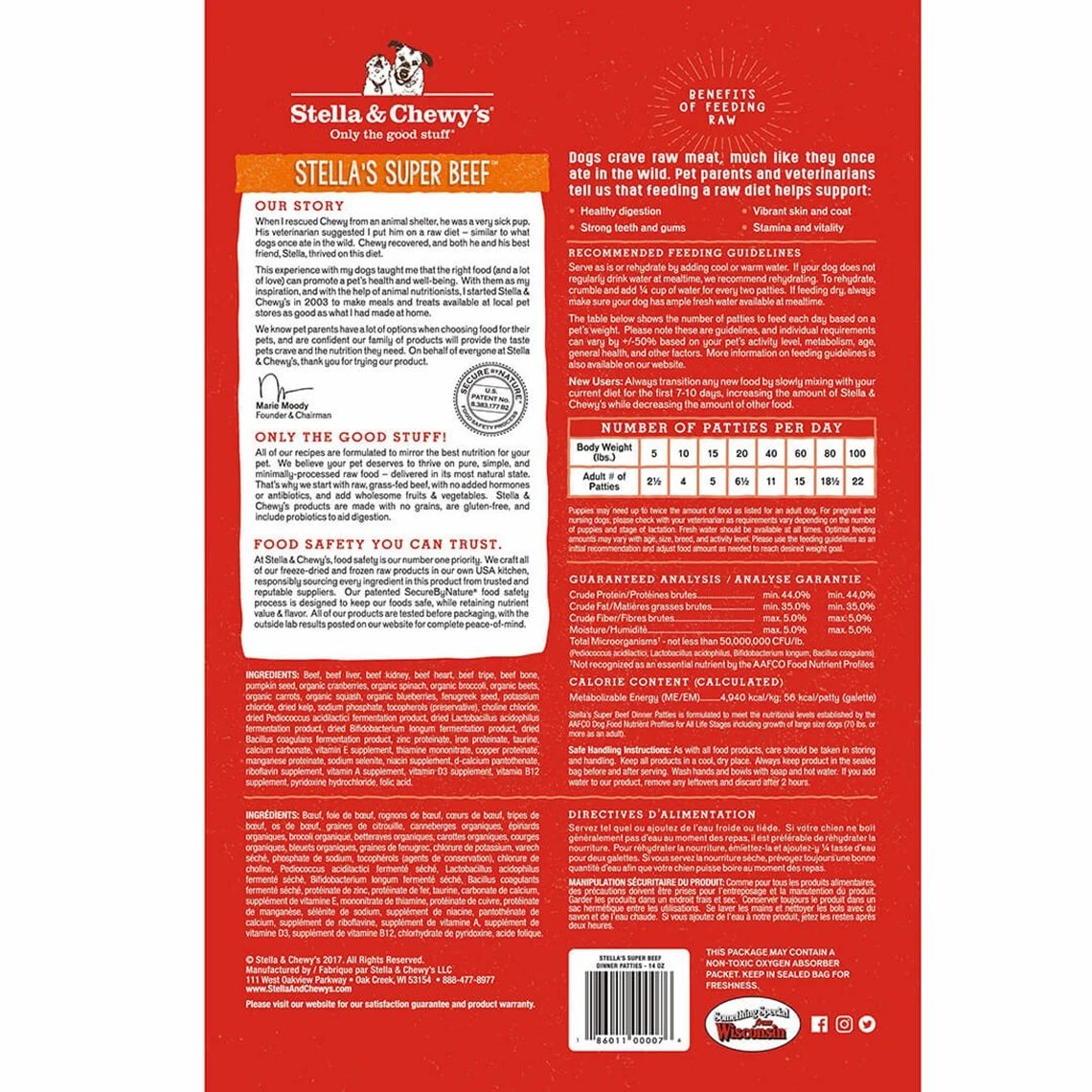 Stella & Chewy's Raw Dinners Freeze-Dried Dog Food - Image 2