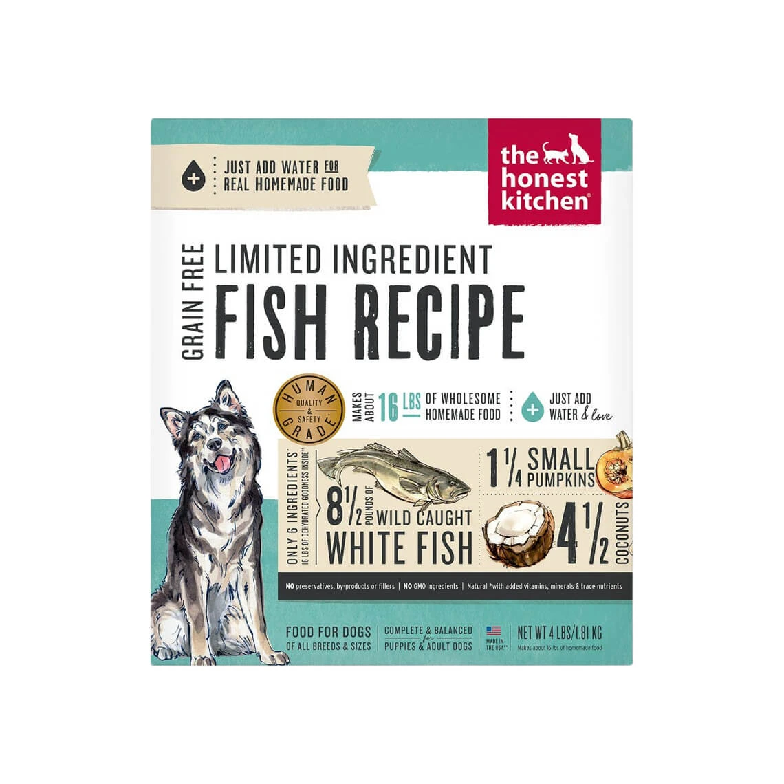 The Honest Kitchen Grain Free Limited Fish Dehydrated Dog Food - Image 3