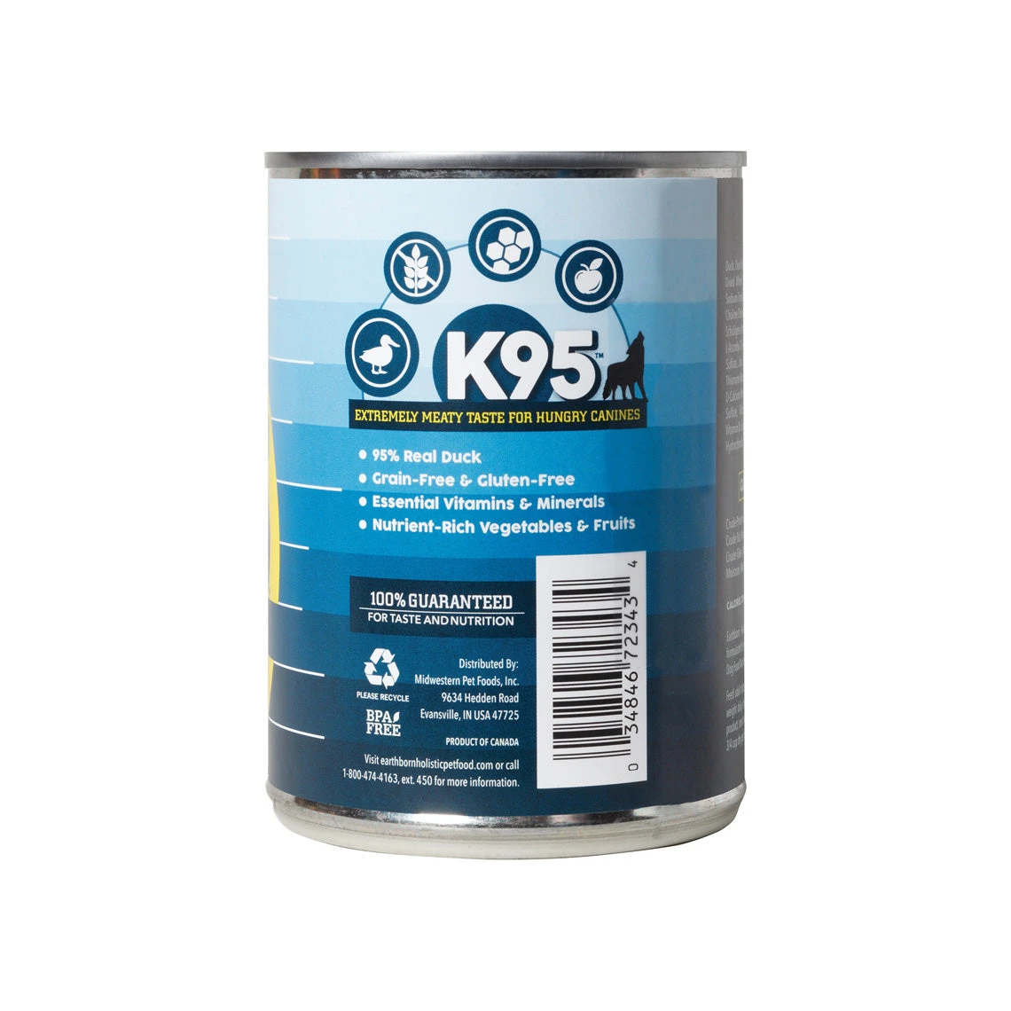 Earthborn Holistic K95 95% Real Meat Grain-Free Wet Canned Dog Food - Image 8