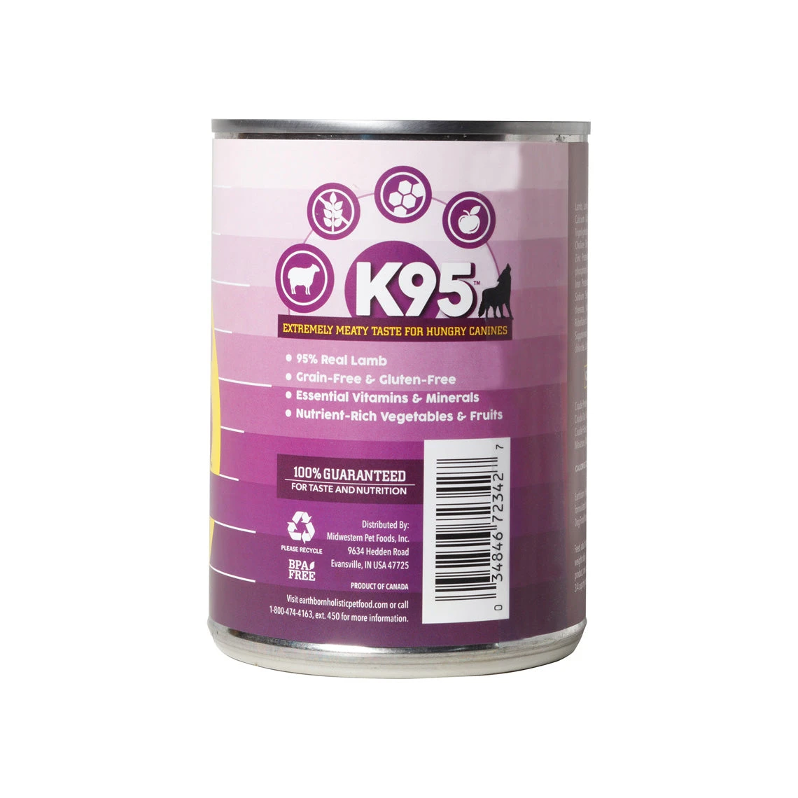 Earthborn Holistic K95 95% Real Meat Grain-Free Wet Canned Dog Food - Image 12