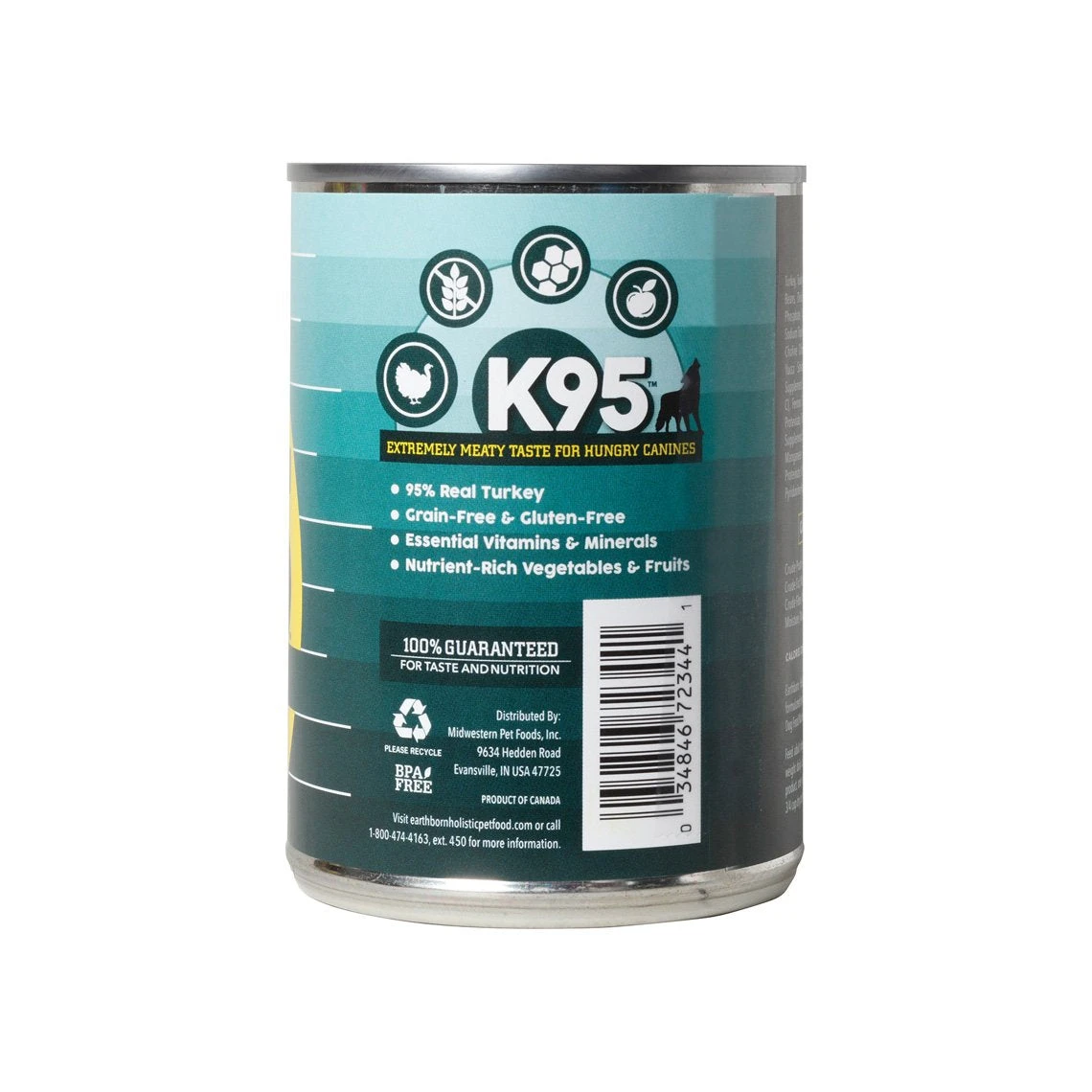 Earthborn Holistic K95 95% Real Meat Grain-Free Wet Canned Dog Food - Image 16