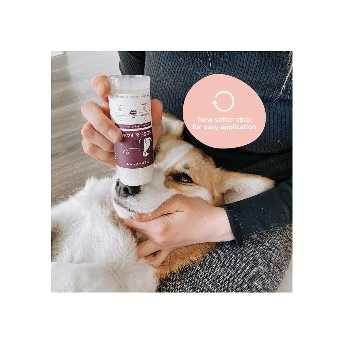 Kin + Kind Organic Nose & Paw Stick For Dogs - Image 5