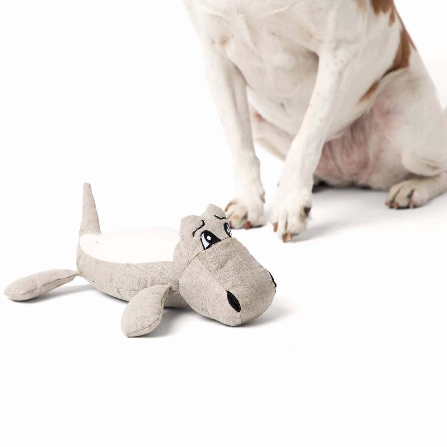 Only Natural Pet Hemp Alligator Dog Toy - Image 3