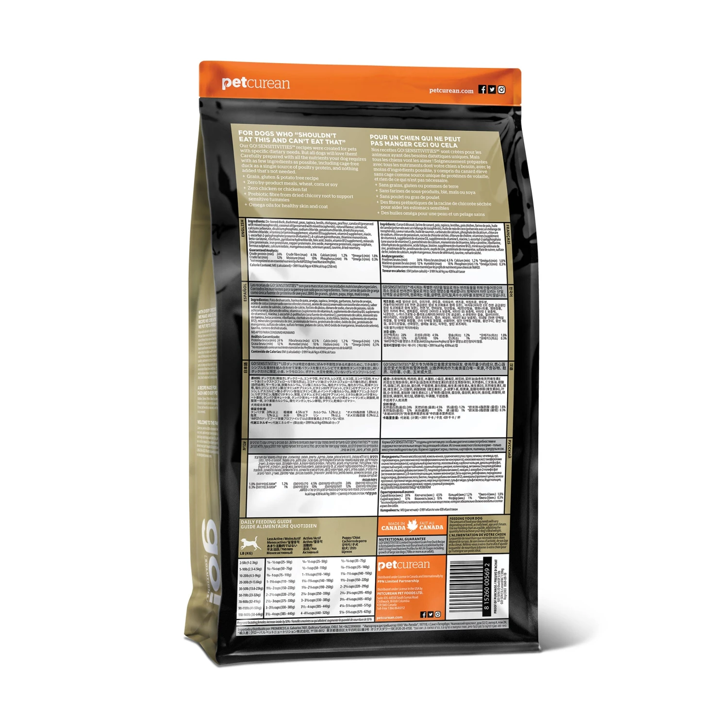 Petcurean GO! Sensitivity Dry Dog Food - Image 2