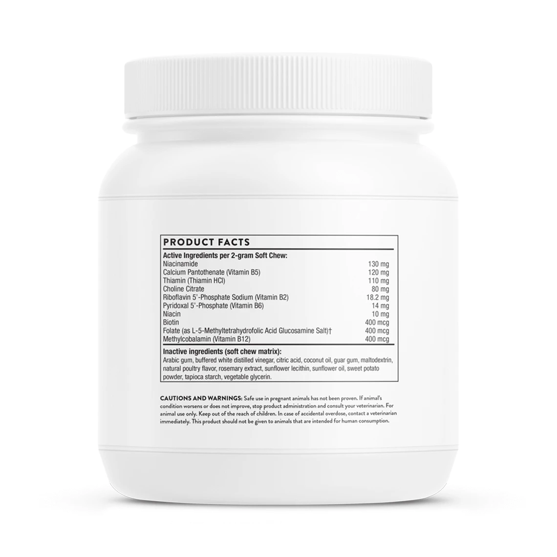 Thorne Research Basic B ComplexVET - Image 2