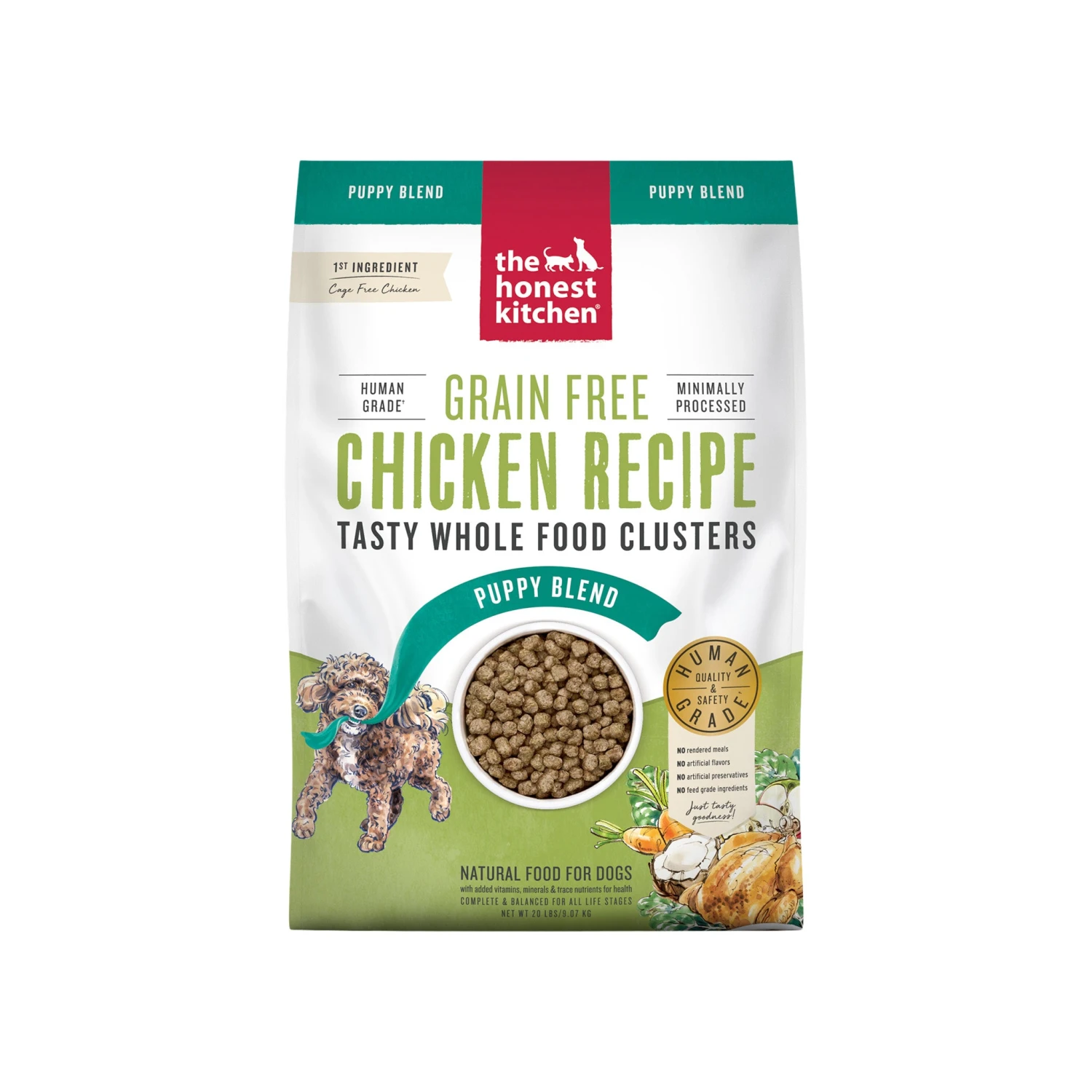 The Honest Kitchen Whole Grain Food Clusters Dog Food Puppy - Image 3