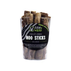 Vital Essentials Freeze-Dried Moo Sticks Single Ingredient Chews For Dogs And Cats Bulk Pack